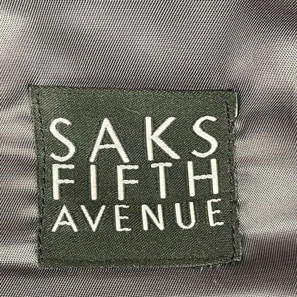 Saks Fifth Ave. Black Label Wool Pinstriped Blazer - Men’s 38R - Picture 7 of 10